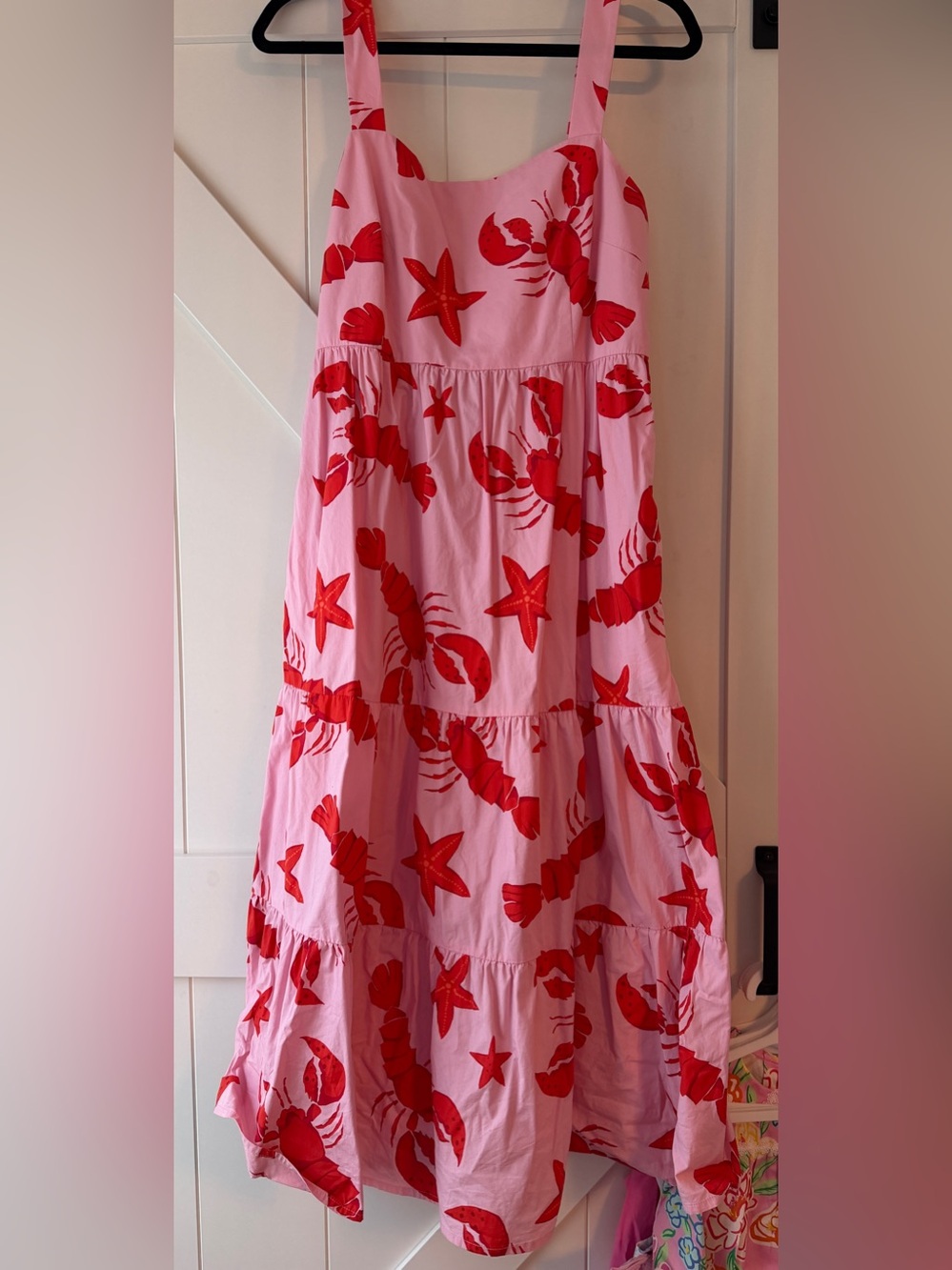J. Crew lobster dress